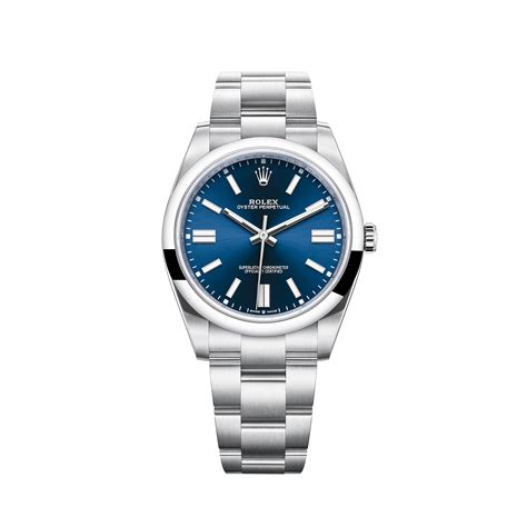 rolex fundo azul|Relógio Rolex Oyster Perpetual 41: Aço Oystersteel – m124300 .